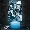 Lampephoto.fr Lampada da comodino, Luce notturna tattile Manga - Megumi Yuji Satoru Nobara Lampada illusione 3D LED, idea regalo di Natale per ragazzi e ragazze Lampada da notte per bambini o adulti TOP