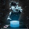 Lampephoto.fr Lampada da comodino di Izuku Midoriya, idea regalo per adolescenti, accessorio Izuku Midoriya Manga Cartone anime Camera da letto per ragazzi deco da ufficio idea regalo per adolescenti TOP