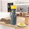 L-home Macinino elettrico per cereali, 1000 W, 25 l, 19000 giri/min | Macinino elettrico per cereali, 19000 giri/min, macinino per cereali, con 5 fori (2/3/4/6/8 mm), per grattugio, riso