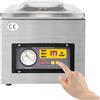 SHZICMY Macchina imballatrice sottovuoto alimentare professionale 220V DZ-260 (manuale in inglese)