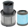 SPARES2GO - Filtro lavabile T113 post motore + strato in rete per aspirapolvere Hoover Freedom FD22 Series
