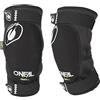 O'NEAL Ginocchiere I BMX Mountain Bike Downhill I Ginocchiera MTB Traspirante e Leggera con Protezione IPX® Contro gli Urti I Materiale Resistente alle Abrasioni | Nero Bianco | Taglia XL