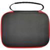 FounAwesome Custodia rigida in EVA, per Anbernic RG40XXV, RG405V, RG406V, borsa da viaggio antiurto, tasca in rete per accessori, nera