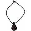 Generic Collana a linguetta multicolore n ° 9, in vetro di Murano. bigiotteria