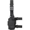 LZAQHMT Fondina Universale Regolabile da Coscia - Pannello Molle, Tasca in Nylon per Attrezzatura da Caccia Leggera E Softair(Black)