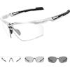 GIJMZY Photochromic Sunglasses Cycling Glasses Bike Running Man Sun Bicycle Sports Road Eyewear For Women Cycle Goggles(08)