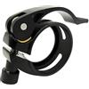 Pegciuho Bike Seat Post Clamp Fermaglio Tubo Sella Bici Accessorio Reggisella Alluminio Resistente Regolazione Senza Strumenti Adatto a Mountain Bike Bici