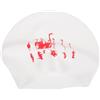 Mikinona Cuffia da Nuoto in Silicone Bianco, Flessibile e Facile da Indossare, Resistente All'acqua e Antiscivolo, per Uomini e Adulti in Piscina