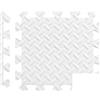 BTGYTTKL Tappeto Da Fitness A Puzzle Tappetini puzzle for massaggio EVA, piastrelle antiscivolo, cuscino for digitopressione, for palestra domestica(Pink,8 Pcs)