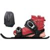 Genérico Strumenti da sci leggeri, pattini da sci corti, pattini da neve compatti, accessori per feste da sci, pattini da sci compatti, pattini da sci regolabili, pattini da sci leggeri, pattini da neve