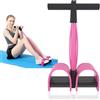 Owyee Corda di tensione multifunzione, 6 tubi, elastica per yoga, pedale di resistenza, lattice naturale, per addominali, vita, braccio, gamba, allenamento dimagrante