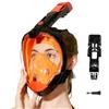 Générique Snorkel - Copertura integrale per il viso, dispositivo di assistenza respiratoria subacquea | Copertura per il viso Snorkeling Panoramica Top Sec,Per uomini, Nuotatori, Principianti, Vacanzieri