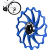 Genérico Puleggia di cambio per bicicletta, ruota guida del cambio posteriore per bicicletta, puleggia in ceramica leggera, 14T/15T/16T, resistente agli urti, per mountain bike