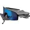 YGLONG Occhiali Ciclismo Occhiali da sole for ciclismo uomo e donna, sportivi, corsa, pesca campeggio, occhiali bicicletta, bici strada, ciclista(Color 4)