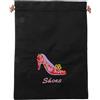 EXAOMBLE Borsa per Scarpe da Danza Coulisse in Raso di Seta Sintetica Resistente Sacchetto Porta Scarpe da Balletto Ampio Spazio di Conservazione