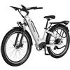 HITWAY City Bicicletta elettrica, 250W City Cruiser E bike, batteria rimovibile 48V 18Ah Portata massima 55-80KM, 7 velocità, bici elettrica per pendolari per adulti
