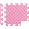 BTGYTTKL Tappeto Da Fitness A Puzzle Tappetini antiscivolo ad incastro for piastrelle in schiuma EVA da 12 pezzi 30x30x1 cm for uso sportivo in palestra(White)