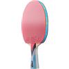 WEYIMVTO racchetta da ping pong, Racchetta da ping pong 4 stelle, 7 strati di legno puro, set for principianti, amatori, allenatori, competizione, allenamento(Horizontal Grip)