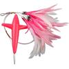 AugustknowU Sea Bird Teaser 11,9 cm esca piuma per pesca a traina pesca in acqua salata con design multi-esca per uso in barca offshore (2)