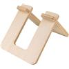 Generico Espositore Per Bici Da Equilibrio - Supporto Per Rack Da Parcheggio In Legno, Di Supporto Per Stoccaggio Scooter | Struttura Portatile Compatta Con Posizionamento Sicuro Del Freno, Ideale Per R