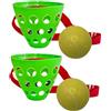 Générique Set di palle swing - misura 15 cm, cintura regolabile, strumento di allenamento per il coordinamento degli occhi, set di divertimenti, intrattenimento interattivo per feste a scuotimento | Kit