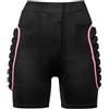 Okiyakusama Pantaloncini Imbottiti Protettivi Realizzati di Latte Traspirante Imbottiture Estese per La Protezione di Glutei Cosce E Coccige, S