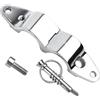 Generic Hardware per Montaggio Bimini Top - Acciaio Inossidabile 316 da 22-50 mm, Montaggio con Morsetto a ganascia, Scorrimento Laterale del Ponte incernierato | per Il Perno a sgancio rapido della