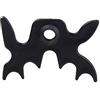 WOVEBIUS 2 stecche da biliardo in plastica a forma di testa di alce a forma di farfalla, 9 bastoni da infilare