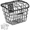 RNXRZANK Cestino da Appendere alla Bicicletta con Coperchio, Ideale per Cani E Spesa, Perfetto per Bike, Nero
