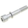 Nucelit 8x43mm Biciclette Reggisella Vite Socket Caps Bulloni Acciai inossidabili Elementi di fissaggio resistenti Mountain Bike Tubo Fornitura Acciai inossidabili Biciclette ad alta resistenza Viti