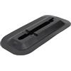 GALPADA Base per Pinna SUP in PVC Nero Fissaggio a Scatto, Aumenta Stabilità e Direzione per Tavole da Surf Gonfiabili, per Surf All'aperto