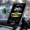 Bafang Display C010 per M400, M500 Mid Motor 0 - 6 livelli di pedalata assistita eBike Computer Display con retroilluminazione automatica CAN Protocollo