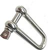 WOVEBIUS 304 Acciaio Inox Lungo D-Grillo Catena Grillo Rigging Fastener 5MM