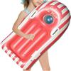 Generico Bodyboard Gonfiabili,Bodyboard Gonfiabile Portatile Galleggiante con Maniglia - Giocattoli Da Spiaggia Per Bambini - per Vacanze Estive Piscina Lago Surf Viaggi in Famiglia Giochi Attività Sportive