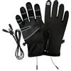 Generic Guanti riscaldati da moto, 3 livelli, elettrici, ricaricabili tramite USB, touchscreen, scaldamani, per ciclismo, motociclismo, giardinaggio, spalare, neve, ghiaccio, pesca, campeggio, escursionismo