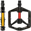 Generico Compatibile for Pedali Piatti ZTTO MTB Cuscinetti boccole in Lega di Alluminio DU Filettatura 9/16 for Bici da Strada AM Enduro Mountain Gravel,Componenti
