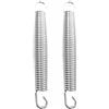 SEIWEI 2 molle per trampolino, molla di ricambio in acciaio inox da 14 cm, kit per trampolino resistente per uso interno ed esterno
