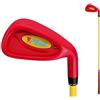 whanua Bambini '# 7 Ferro Golf Club Leggero Ferro Ragazzi e Ragazze Golfisti 2-5 anni Golf Pratica Sport (Rosso,età 4-5)