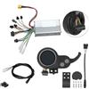 HomeVortex Controller e kit di luci per Xbot G30Max 36V progettato per scooter elettrici Max e Monorim Alloggiamento in alluminio 600g Peso della confezione (1 nero bianco)