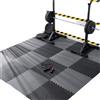 BTGYTTKL Tappeto Da Fitness A Puzzle Tappetini EVA ad incastro, 16 pezzi, 30x30 cm, piastrelle antiscivolo for attrezzature da palestra domestica(Blue)