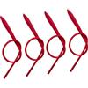 Gralara 4 Strisce Lunghe per, in Silicone, da 26,8 Pollici, Strisce Guida di Ricambio per La Protezione dei Bordi, per Immersioni, Rosa