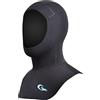 WOVEBIUS Cappuccio per muta da uomo e donna, 5 mm, in neoprene, per canoa, taglia S, colore nero