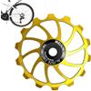Generico Ruota Fantino per Bici,Puleggia a rulli Guida Bici - Deragliatore Leggero, Puleggia Deragliatore in Ceramica Resistente all'Usura 14T/15T/16T per Biciclette