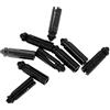 SunsoilGiant 9 Pezzi Protectors per Conservare delle Freccette Savers Accessori per Freccette Alluminio Lavorato Adatto per, Nero