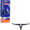 Colmic - Dublino Supporto Canna Anteriore con Snodo da 28 cm in Plastica Rigida con Terminali Curvi in Gomma Antiscivolo - Filetto Standard - Prodotto Ufficiale Colmic