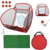 Genérico Rete per colpi corti | portatile per allenamento swing | Rete di pratica di chipping con , per uomini, papà, nonno, marito, golfista, principianti, amanti del golf all'aperto a casa