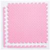 BTGYTTKL Tappeto Da Fitness A Puzzle Tappetini puzzle con venature delle foglie 60x60 cm Tappeto di giunzione da 8/12 pezzi for camera letto yoga(Pink,8Pcs)