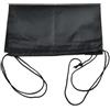 NiuLumea Zaino impermeabile Oxford con coulisse per scuola, palestra e sport all'aria aperta, borsa leggera con bordi rinforzati (nero)