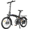zhyunvd Bici Elettriche, E-Bike Portatile Con Batteria Rimovibile Da 36 V, 7 Velocità, 3 Modalità Di Guida, Motore Brushless Da 250 W, Mountain Bike Elettrica Per Adulti E Ragazzi. 90KM