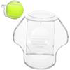 ROMISBABA Clip Stoccaggio Pallina Trasparente Supporto per Tennis in Abs da e Comodo Pratico Allenamento Sportivo in Gioco